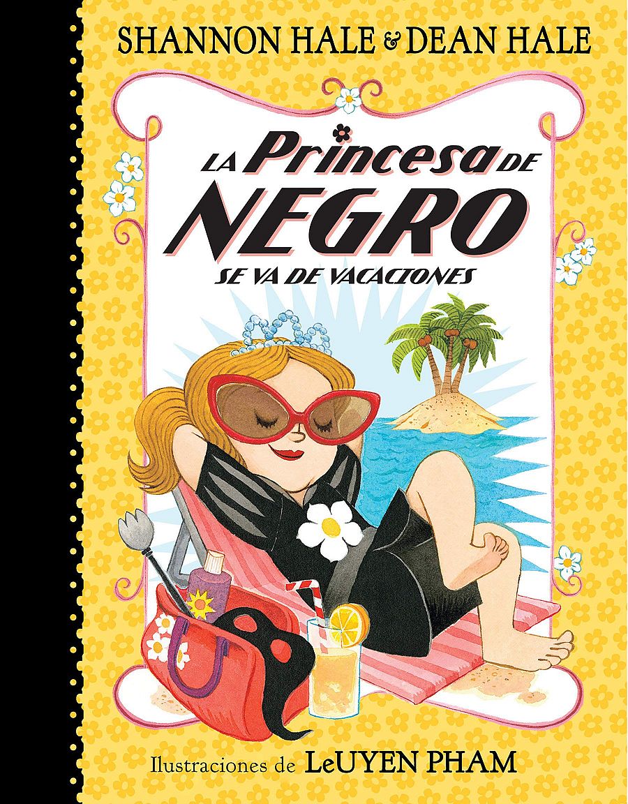 La Princesa de Negro se va de vacaciones tapa del libro